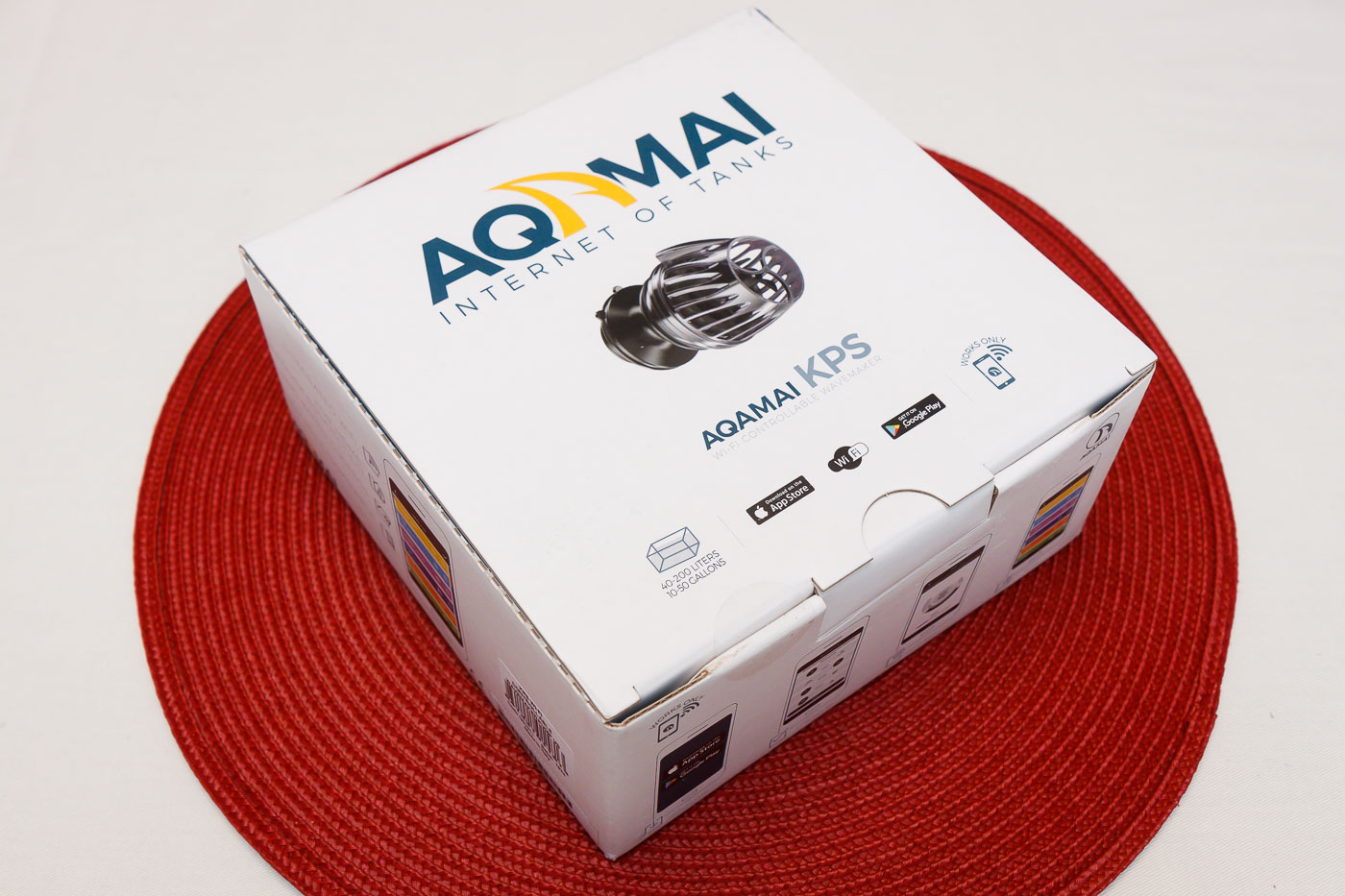 Aqamai KPS Wavemaker Packaging